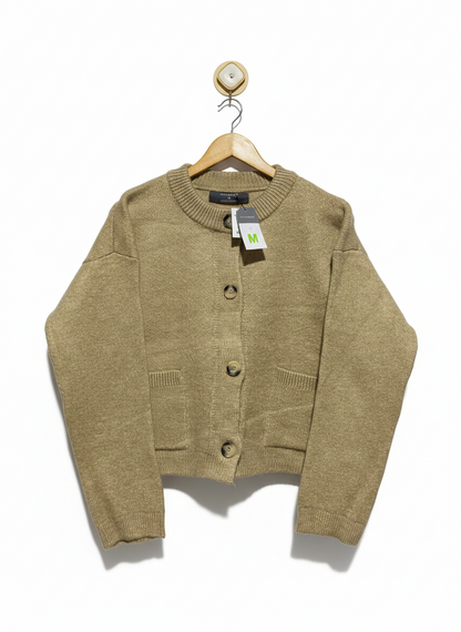 PRIMARK |M| BUST 24| Crew Neck Button Down Cardigan Sweater