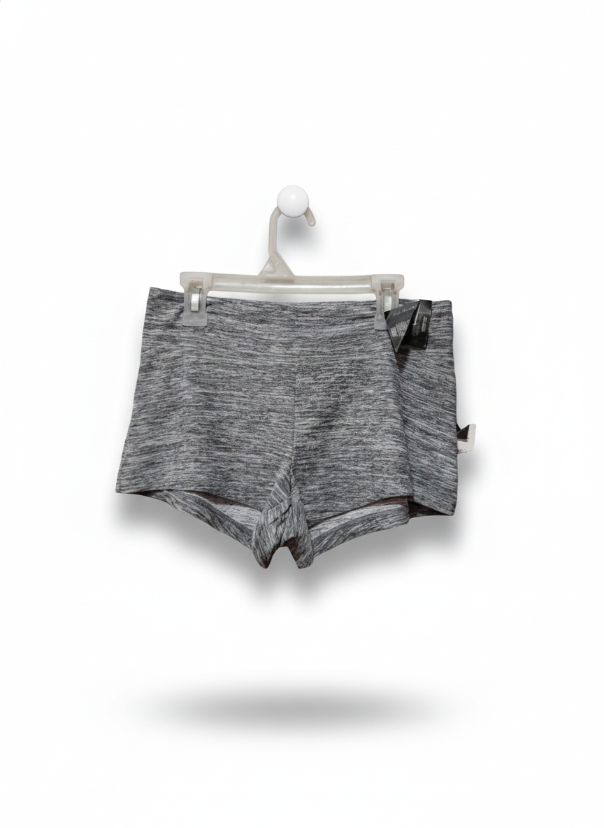 NO BOUNDARIES|S|WAIST26| ATHLETA DOWNPLAY SHORTIE HEATHER GRAY