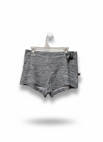 NO BOUNDARIES|S|WAIST26| ATHLETA DOWNPLAY SHORTIE HEATHER GRAY