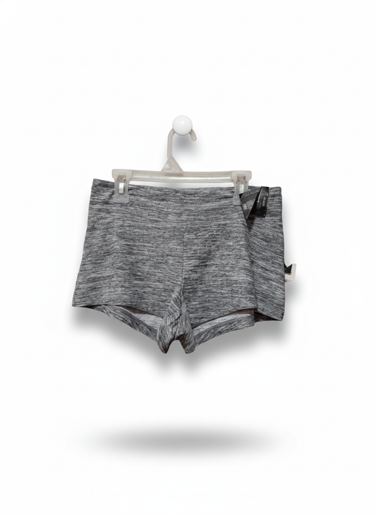 NO BOUNDARIES|S|WAIST26| ATHLETA DOWNPLAY SHORTIE HEATHER GRAY