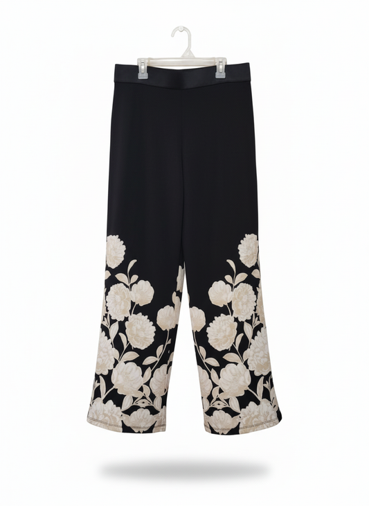 ALFANIi Printed Palazzo Pants