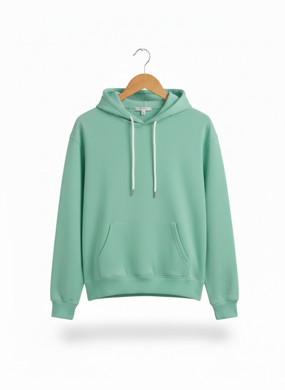 PRIMARK|S/M|BUST 22 MINT GREEN BLANK HOODIE