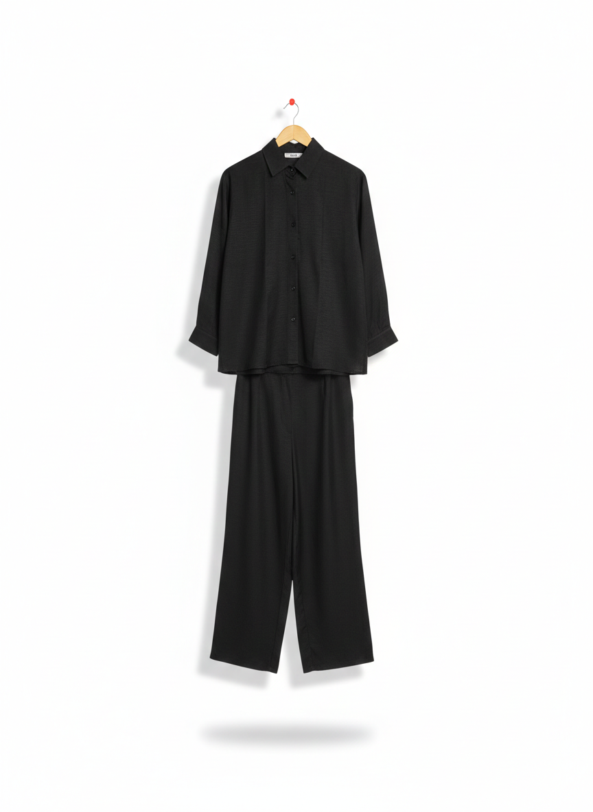 ZARA |L| BLACK CO-ORD SET / PAJAMA SET