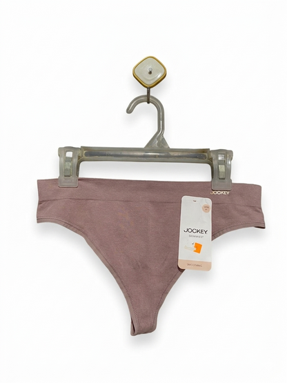 JOCKEY |M| WAIST 26| B7| SKIMMIES SMOOTHING SEAMLESS THONG - DUSTY ROSE