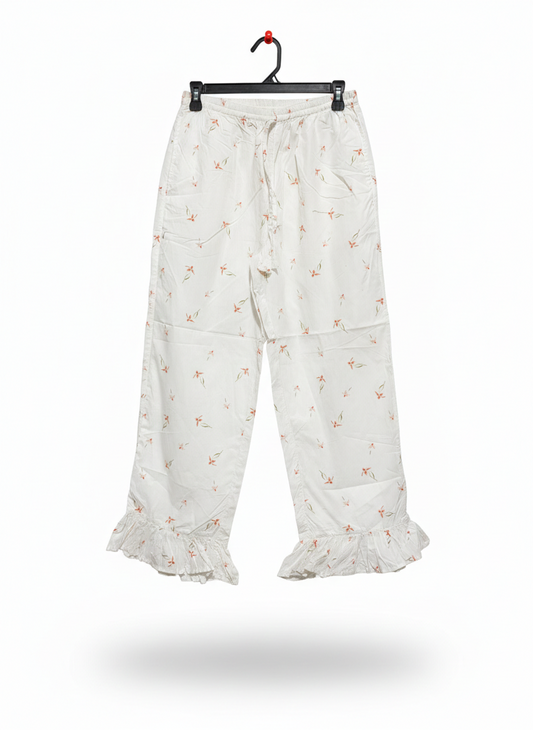 PIYAMA |S| WAIST 26|C1| WEWOREWHAT RUFFLE PULL-ON PANTS