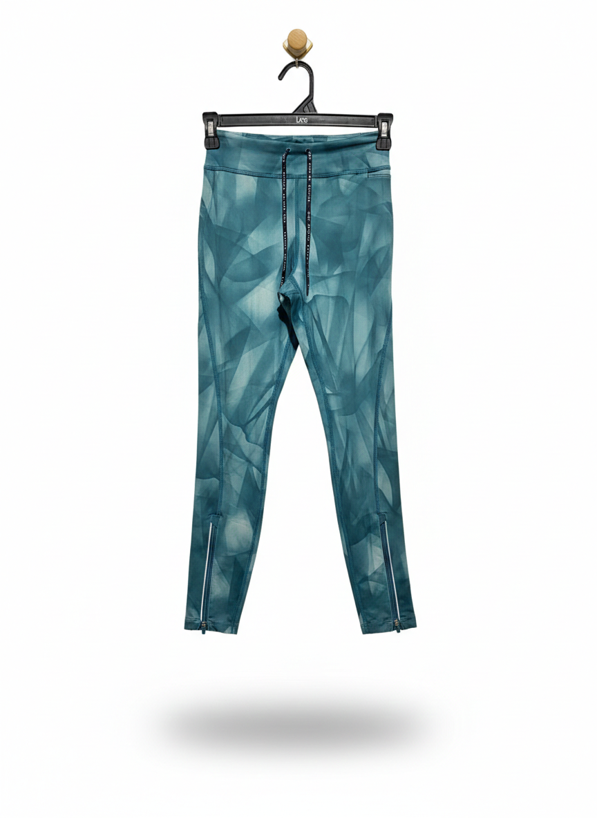 NIKE |XS| WAIST 23|B12| GEOMETRIC PRINT HIGH-RISE ACTIVE LEGGINGS