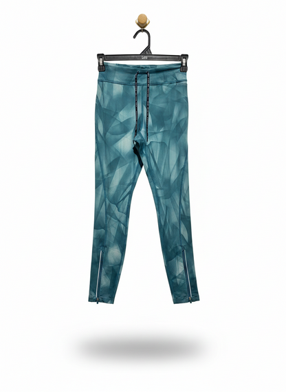 NIKE |XS| WAIST 23|B12| GEOMETRIC PRINT HIGH-RISE ACTIVE LEGGINGS