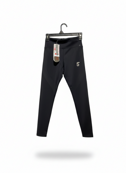 MACONDO|XS/S|WAIST 24|BLACK ATHLETIC LEGGINGS