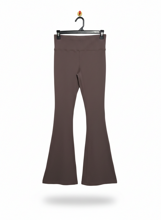 COTTON ON |M| WAIST 26| C8| TAILORED ESPRESSO RIBBED FLARE PANTS