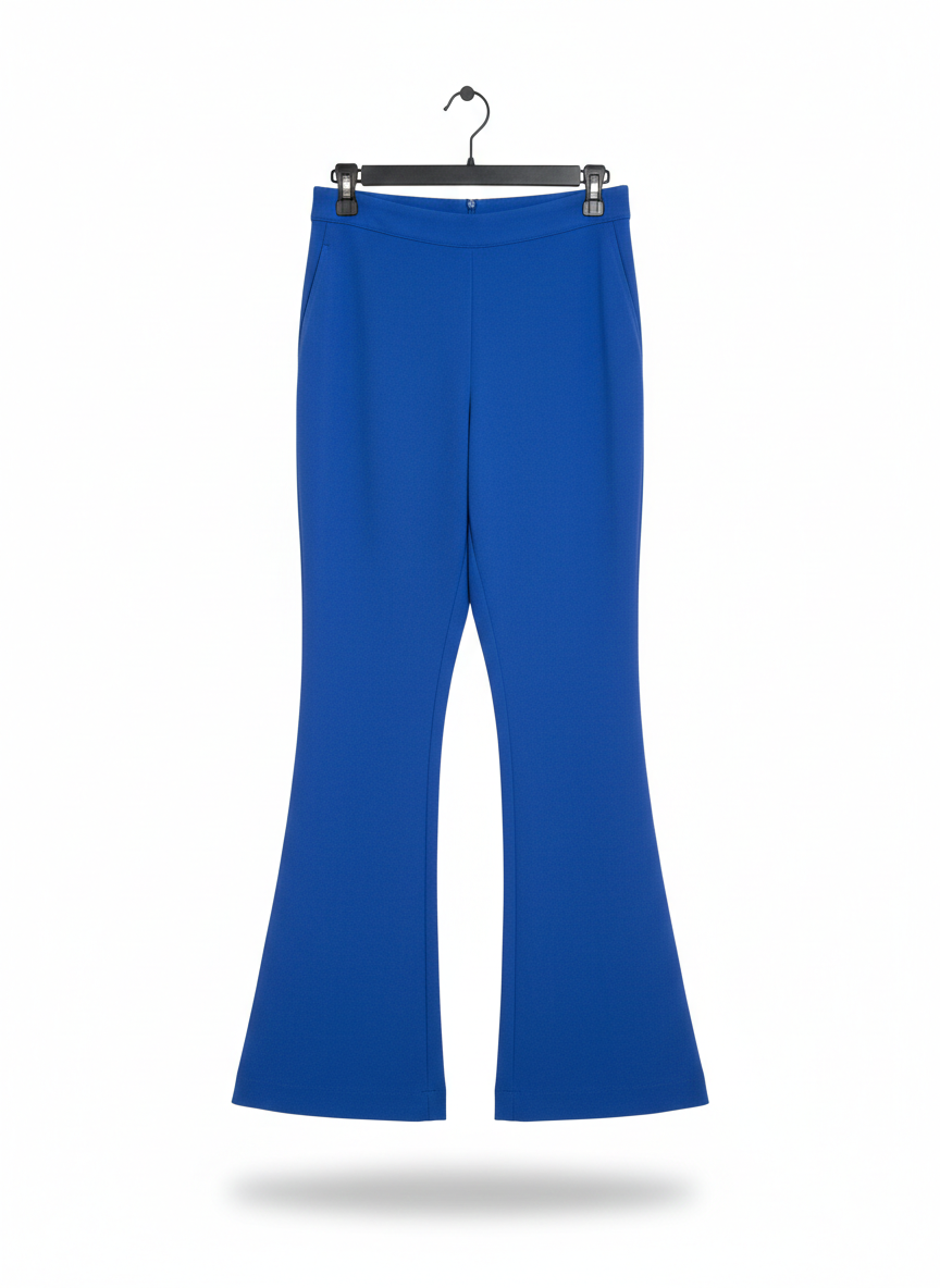 COTTON ON |M| B3| WAIST 26| ELECTRIC BLUE FLARED TROUSERS