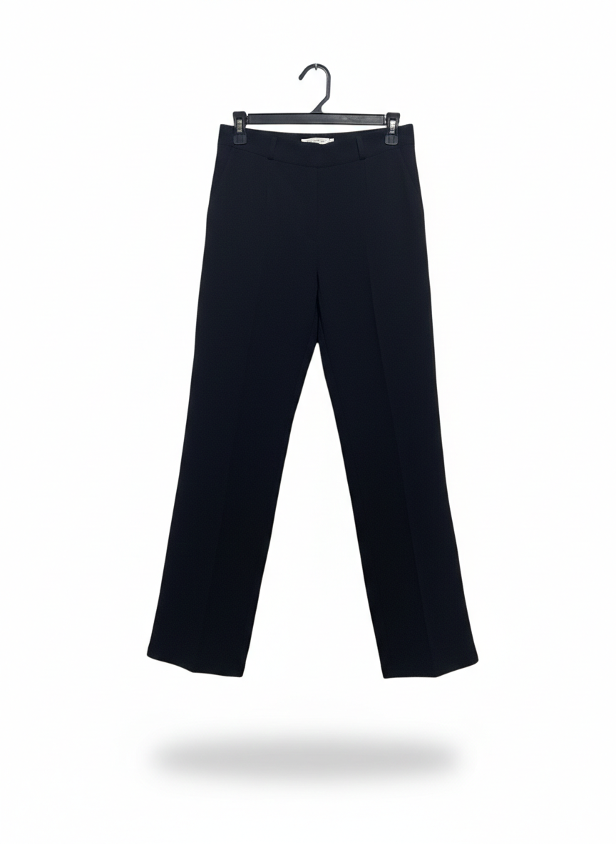 CLASSIC BLACK TAILORED TROUSERS |M| WAIST 28|