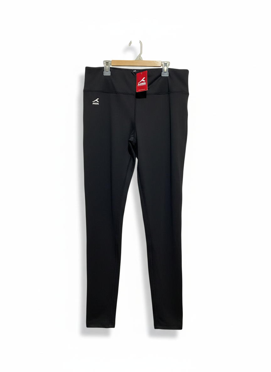 AKOA|XL| WAIST 36| Women's Black High-Waisted Athletic Leggings