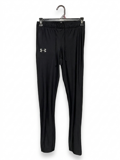 ANDER ARMOUR |S| WAIST 26| B20| PERFORMANCE TRACK PANTS - JET BLACK