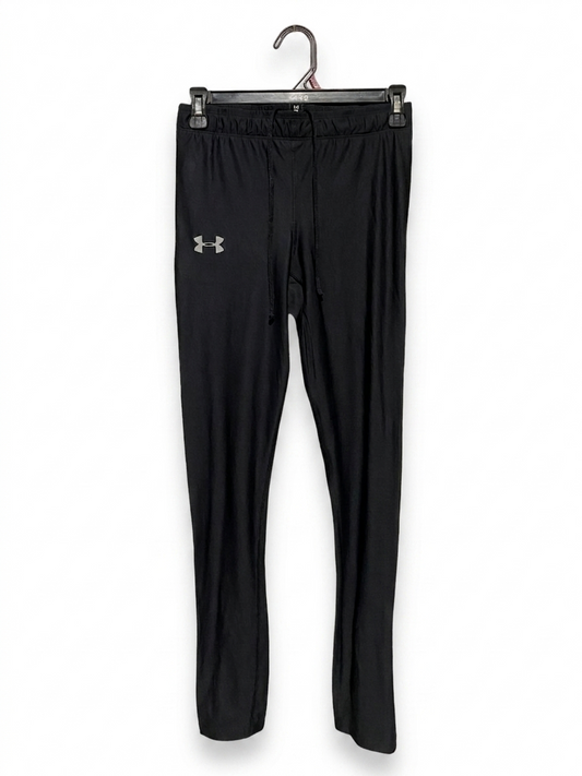 ANDER ARMOUR |S| WAIST 26| B20| PERFORMANCE TRACK PANTS - JET BLACK