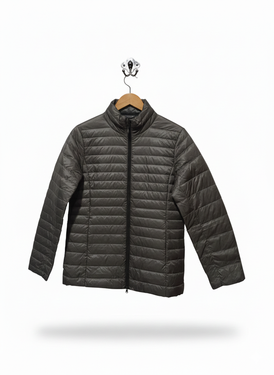 KAXI MEI |XXL|BUST 20|Lightweight Puffer Jacket - Grey Mix