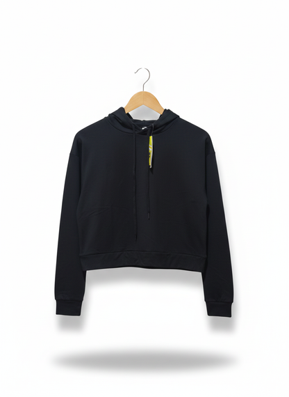 ALL IN MOTION|S|BUST 21|Long Sleeve Cropped Hoodie