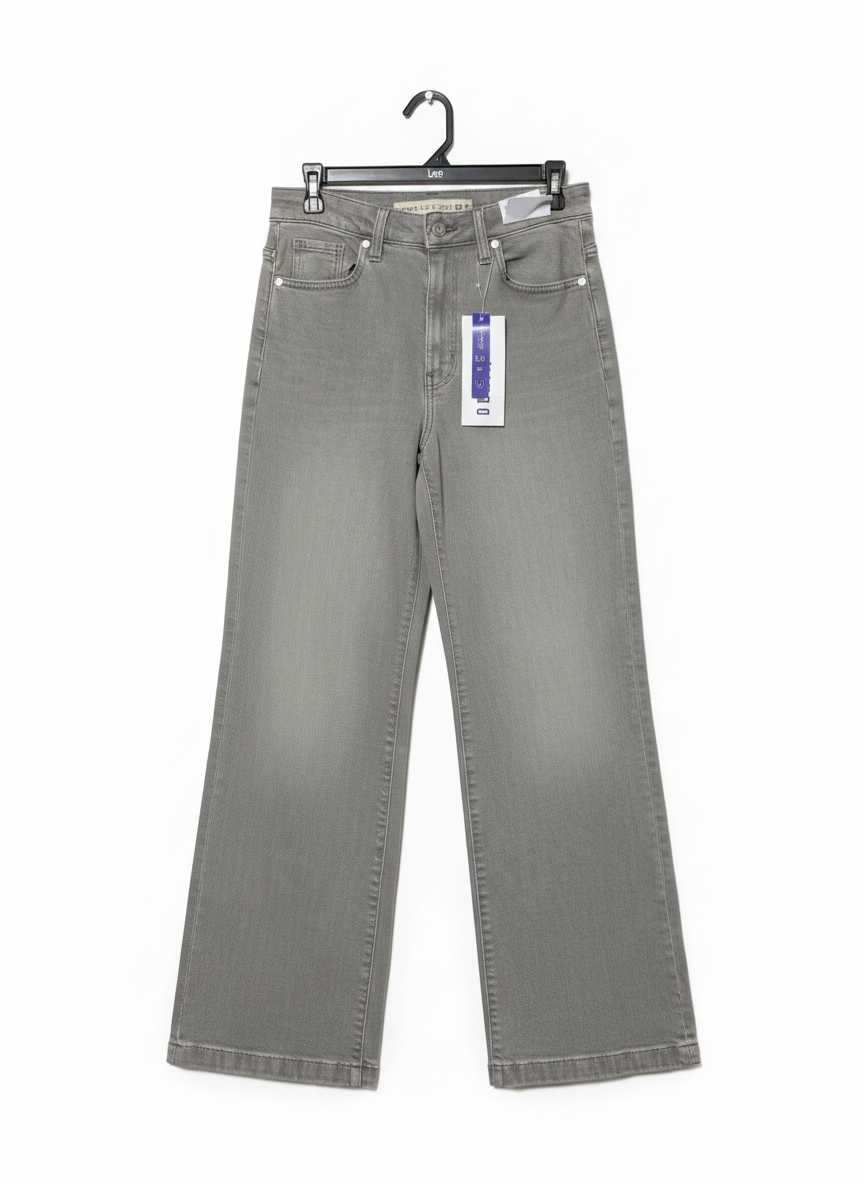 WIDE LEG |M| WAIST 28| High-Waisted, Wide-Leg Denim Jeans