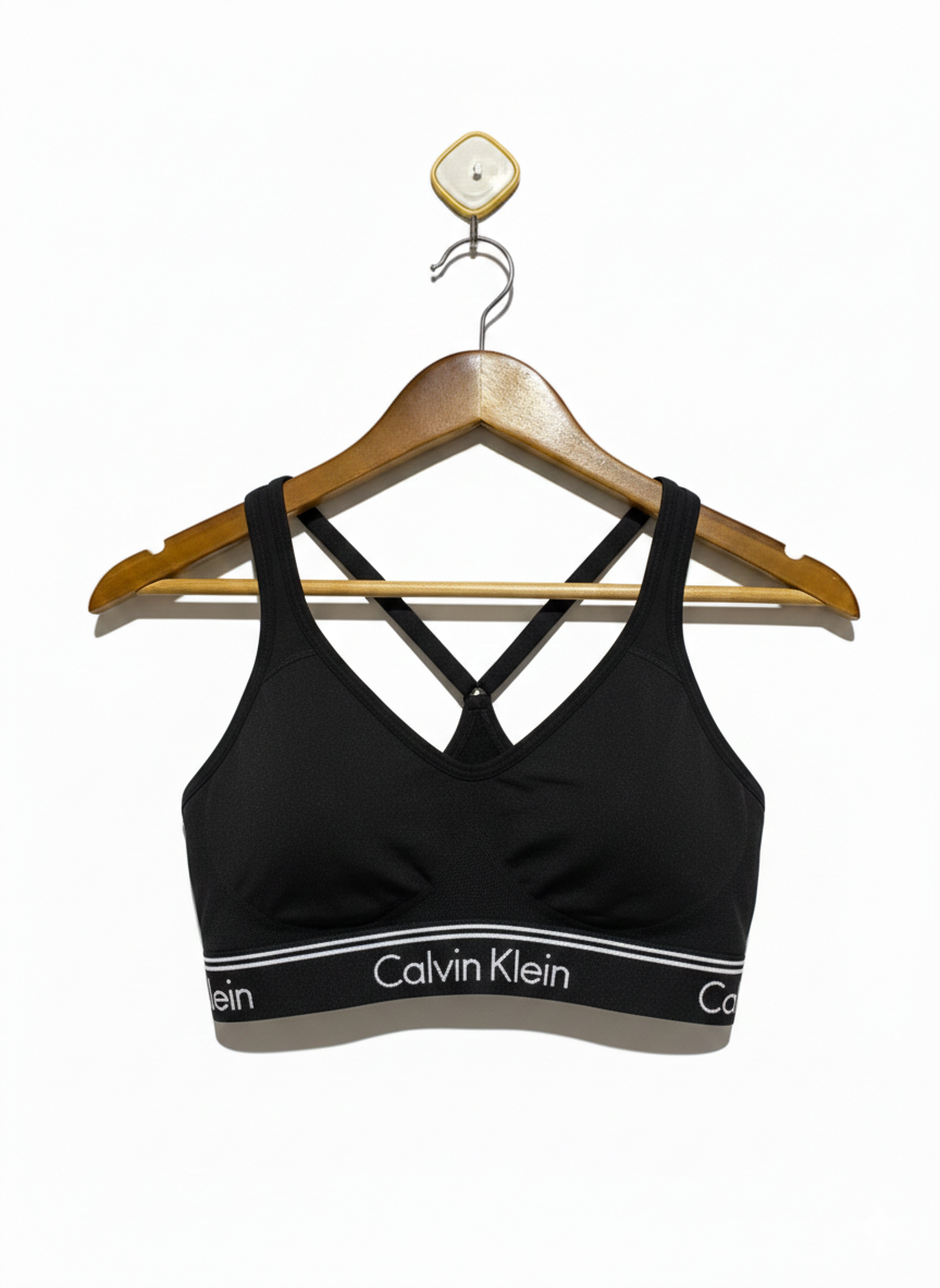 CALVIN KLEIN |L| BUST 13| MODERN COTTON PADDED LIFT BRALETTE