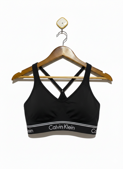 CALVIN KLEIN |L| BUST 13| MODERN COTTON PADDED LIFT BRALETTE