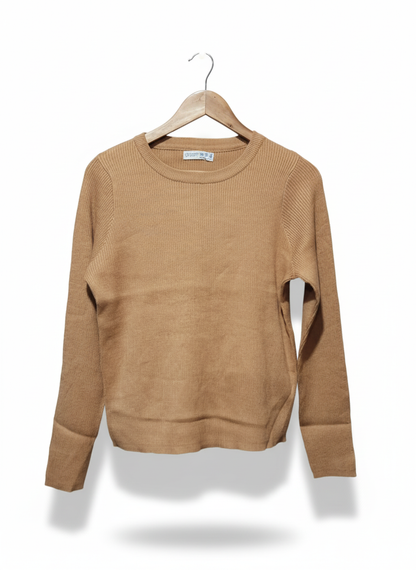 Women's Beige Crew Neck Sweater | Primark W-19 / L-22