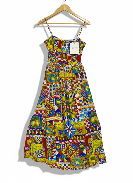 RUNAWAY|S|BUST 15|SEVEN WONDERS PHAEDRA MAXI DRESS