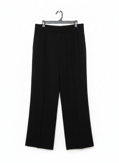 CITY CHIC |XXL| WAIST 39| TAILORED ONYX STRAIGHT-LEG TROUSERS