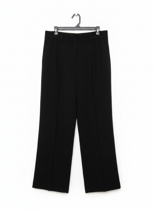 CITY CHIC |XXL| WAIST 39| C7| TAILORED ONYX STRAIGHT-LEG TROUSERS