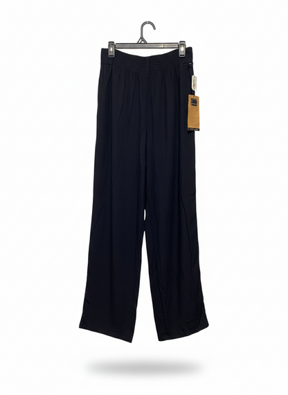 CAROLE LITTLE|L|WAIST 30|BLACK STRAIGHT WIDE LEG PALAZZO PANTS