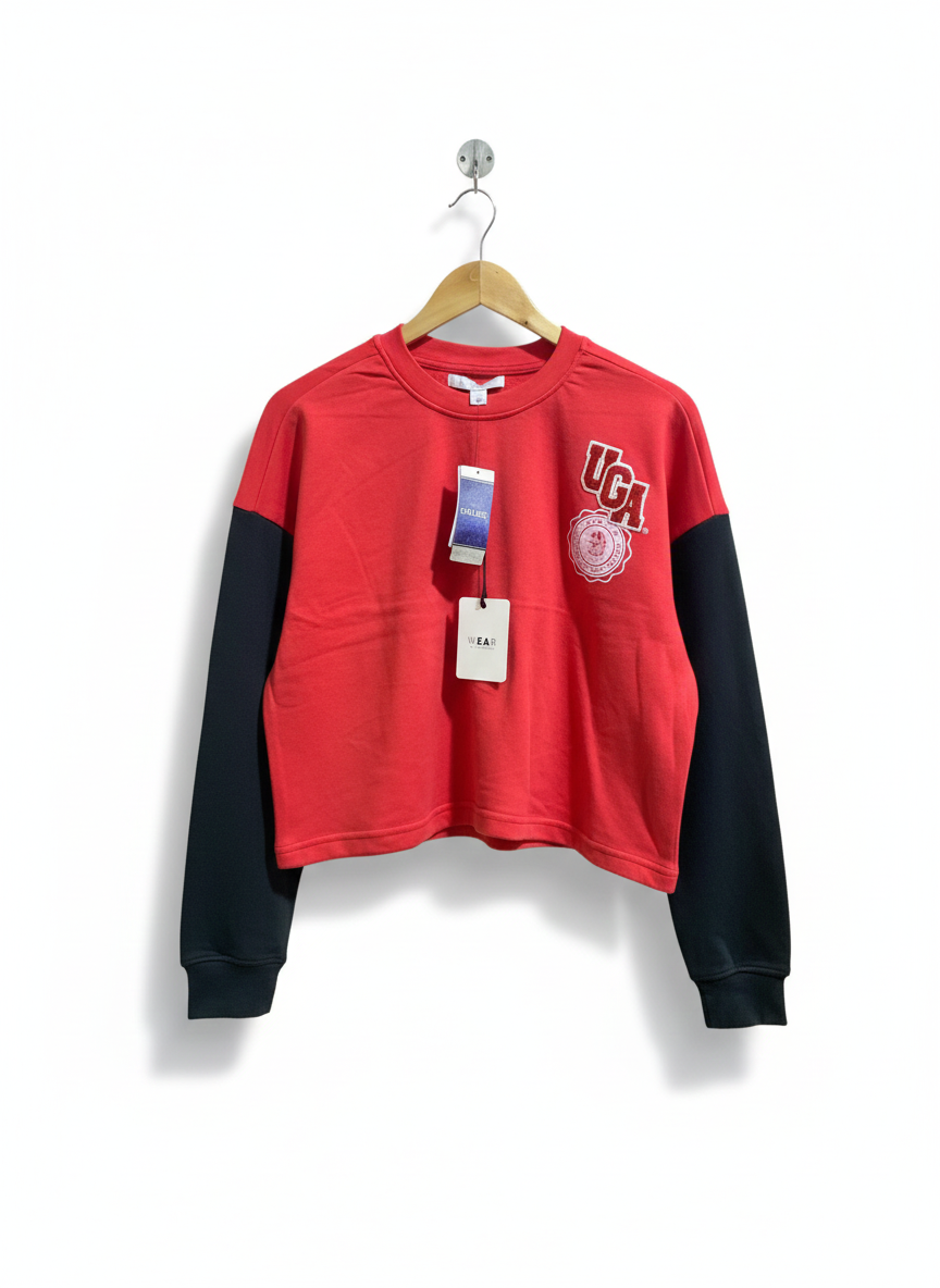 WEAR|L|BUST 23|CROPPED CREWNECK SWEATSHIRT