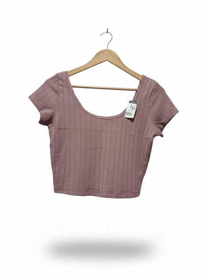 BOZZOLO Crop Tops for Women Pink