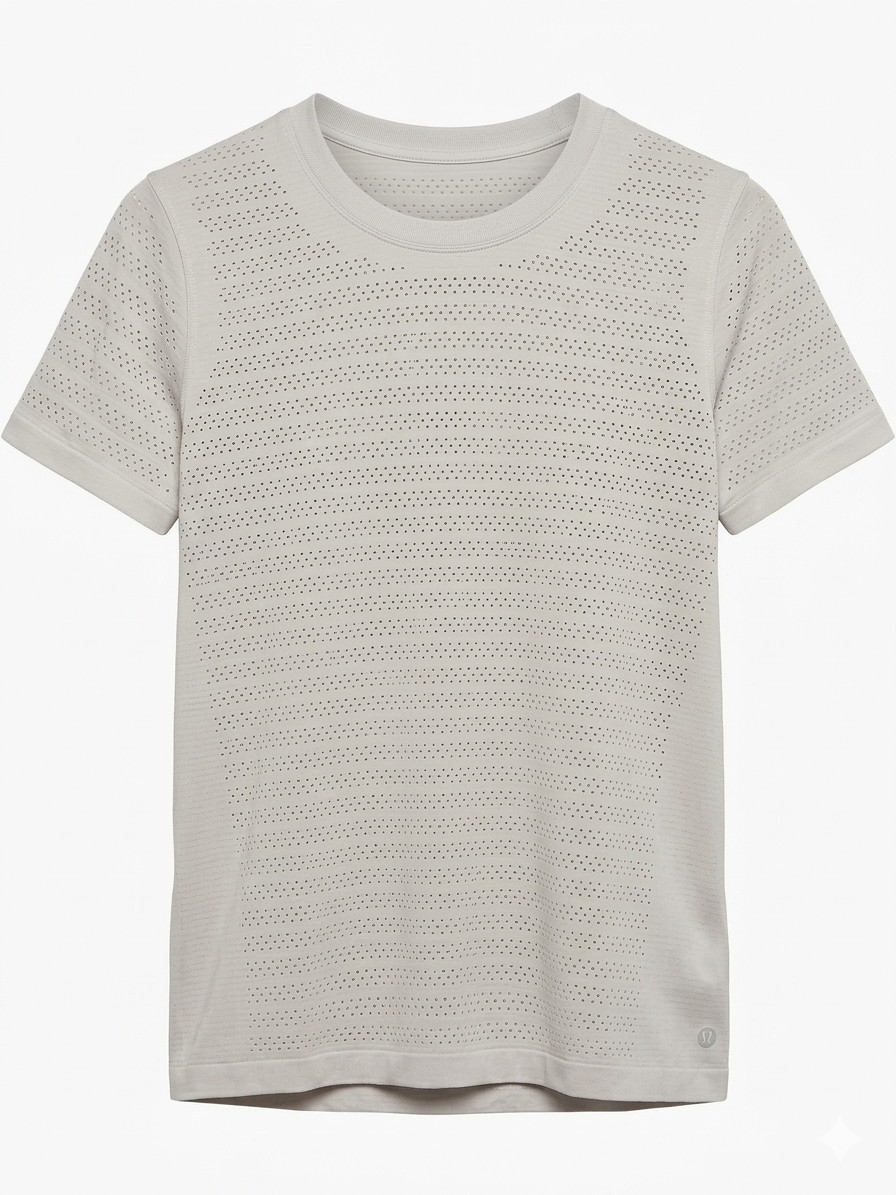 LULULEMON |XL| BUST 21| SWIFTLY TECH SHORT SLEEVE SHIRT IN SILVER DROP