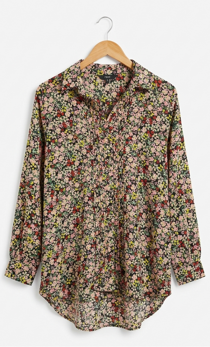 NEXT |L| BUST 24| B9| PREMIUM PLEATED DITSY FLORAL BLOUSE FOR WOMEN