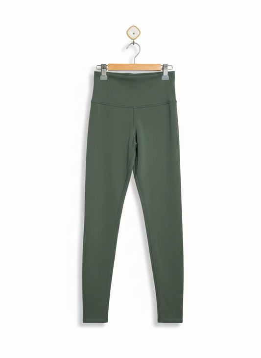 ALO |XS| WAIST 22| Olive Green High-Waisted Athletic Leggings