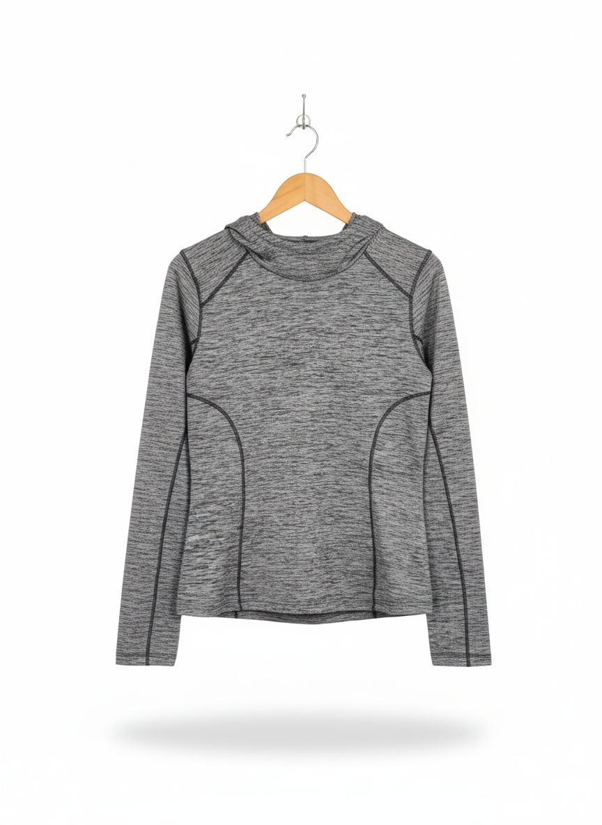 GEORGE|L|BUST 19|GRAY HEATHERED ACTIVEWEAR HOODIE
