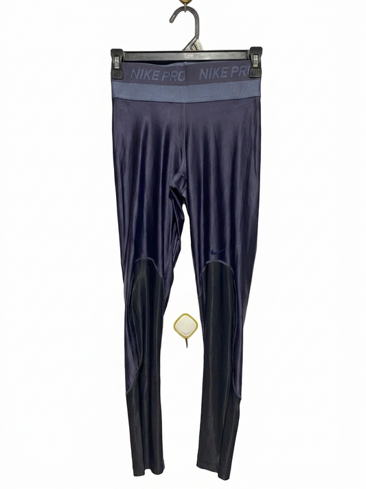 NIKE |XS| WAIST 24| A5| WOMEN'S GLOSSY ATHLETIC TRAINING LEGGINGS
