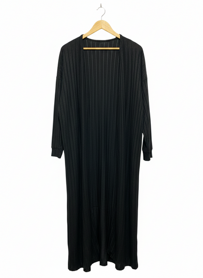 YOZY |S| BUST 23| Black Longline Cardigan