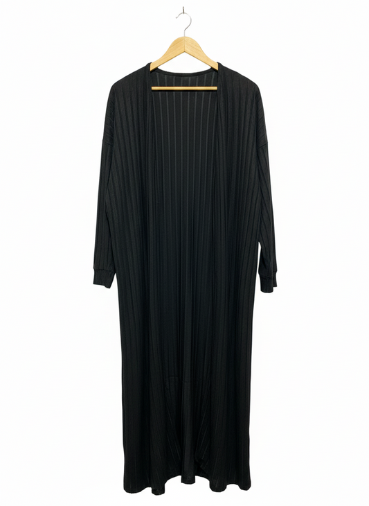 YOZY |S| BUST 23| Black Longline Cardigan