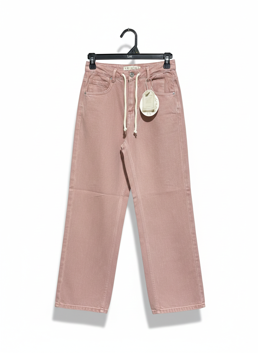 CUPIDS KISS |XS| WAIST 24| HIGH-WAISTED STRAIGHT-LEG JEANS