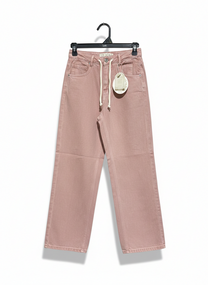 CUPIDS KISS |XS| WAIST 24| HIGH-WAISTED STRAIGHT-LEG JEANS