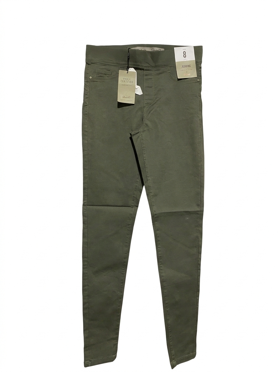 PRIMARK DENIM CO.|M| WAIST 26|  C7| OLIVE GREEN JEGGINGS