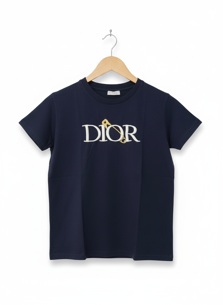Dior Navy Blue T-Shirt