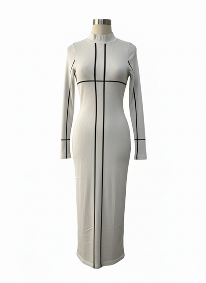 PRETTY LITTLE THINGS Full Sleves Maxi Dress W-11.5 /L-44