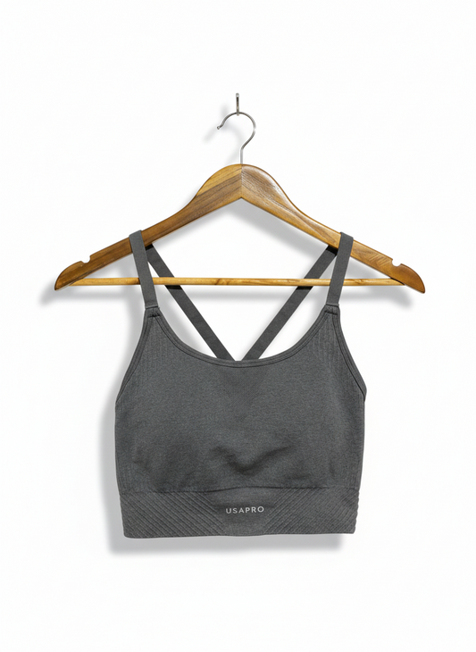 USA PRO |L| BUST 14| SEAMLESS ADJUSTABLE SPORTS BRA