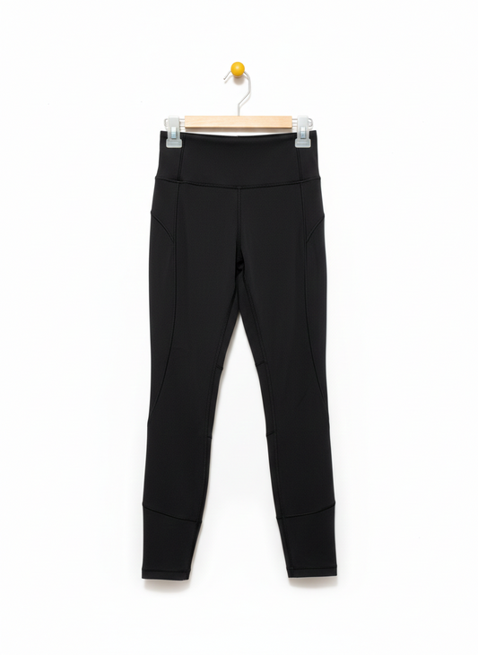 LULULEMON |XS| WAIST 20|  Black Athletic Leggings