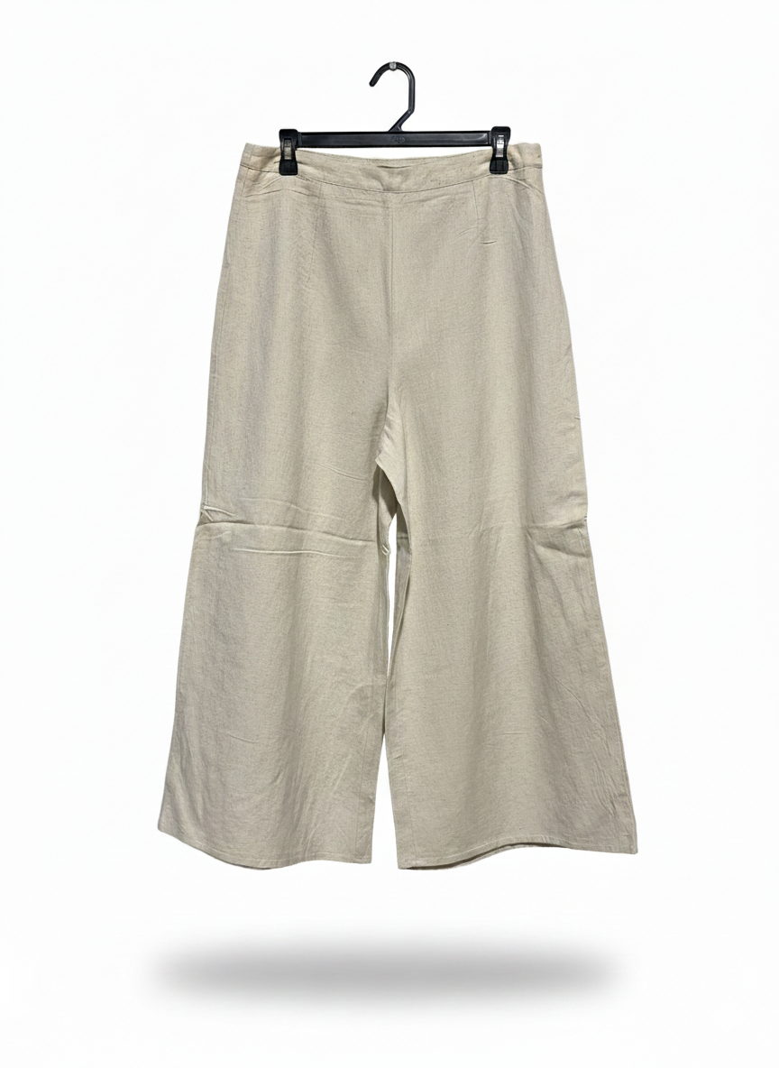 ZARA |S| WAIST 29| C7| RUSTIC FRAYED TROUSERS