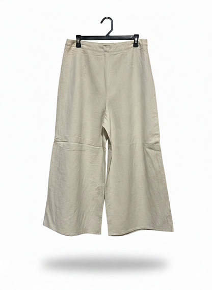 ZARA |S| WAIST 29| C7| RUSTIC FRAYED TROUSERS