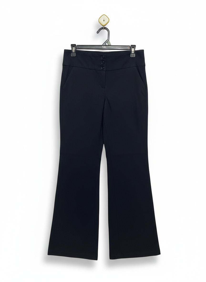 TOP SHOP |L| WAIST 30| Filippa K High-waisted Stretch Flared Trousers with Panelled Design