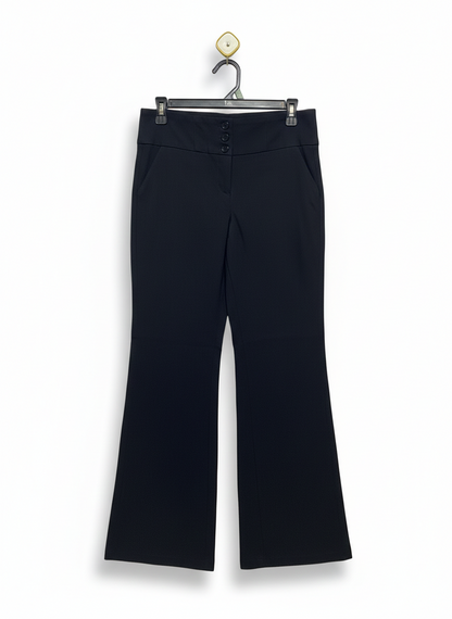TOP SHOP |L| WAIST 30| Filippa K High-waisted Stretch Flared Trousers with Panelled Design