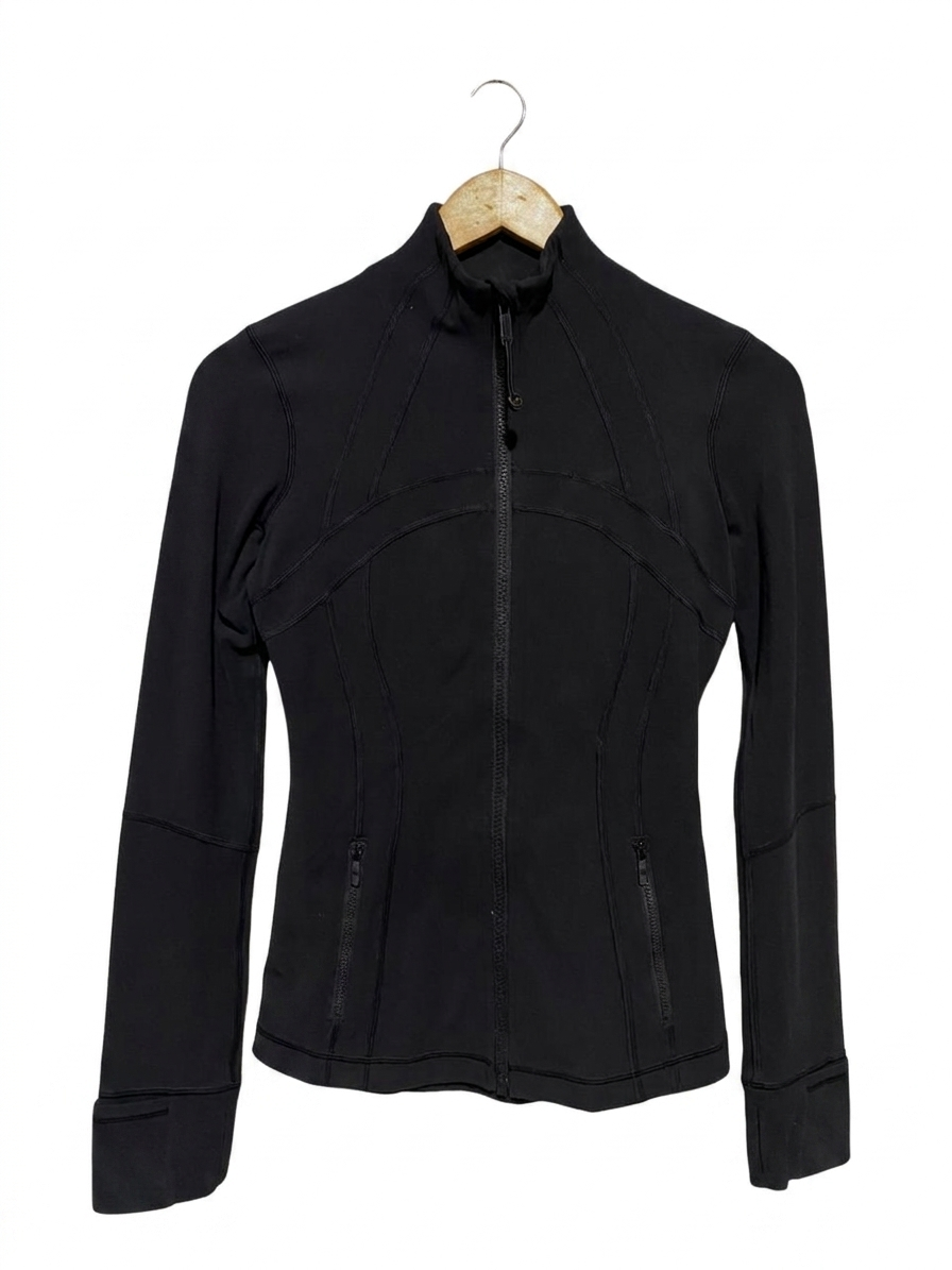 LULULEMON |S| BUST 15| DEFINE JACKET IN CLASSIC BLACK