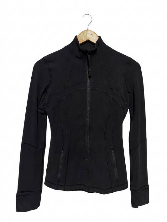 LULULEMON |S| BUST 15| DEFINE JACKET IN CLASSIC BLACK